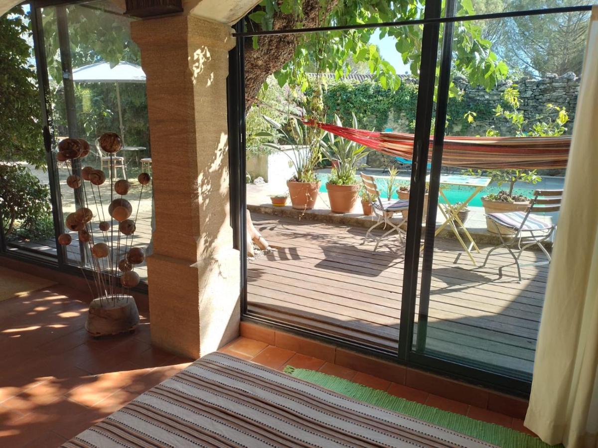 Charming Stone Villa With Pool & Garden Montaren-et-Saint-Mediers Экстерьер фото