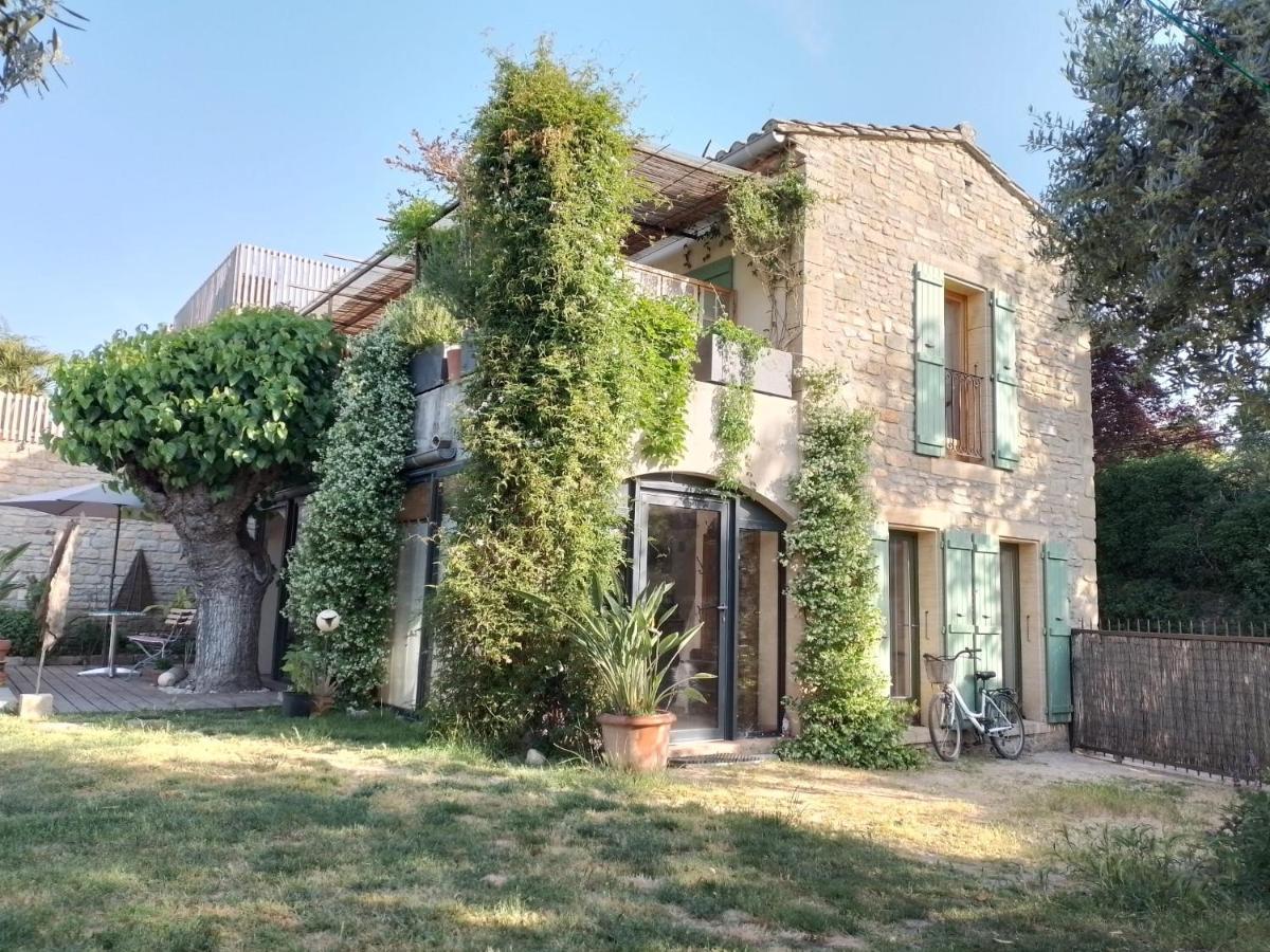 Charming Stone Villa With Pool & Garden Montaren-et-Saint-Mediers Экстерьер фото